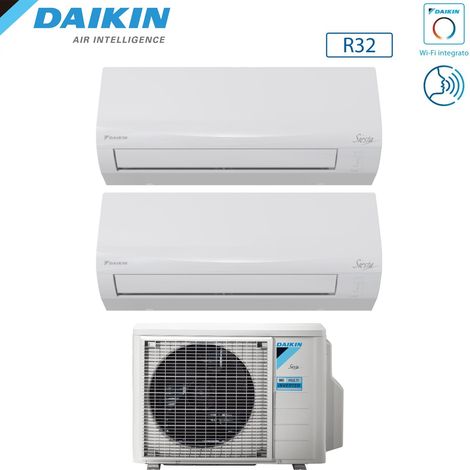 Climatiseur split inverter Daikin Siesta 9+12 – 9000/12000 Btu – Classe A++ – Image 2
