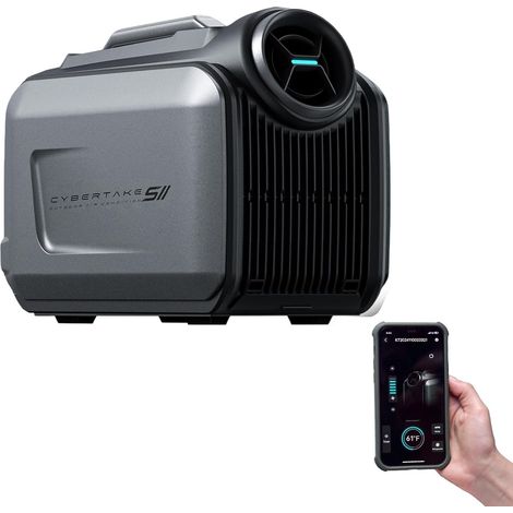 Climatiseur portable réversible silencieux 5100 BTU froid / 6100 BTU chaud, pour camping-car, tente et bateau