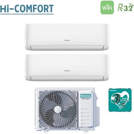 Hisense – Climatiseur réversible 9000 BTU – Wi-Fi intégré – Compresseur birotor DC Inverter – Image 2