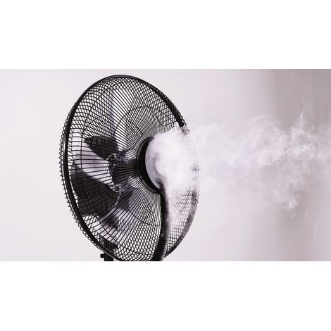 Ventilateur brumisateur VORTICE Aqua Breeze 90W 3 vitesses H136cm D45cm Noir – Image 3